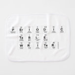 Periodic
 Table
 Writer  Burp Cloth