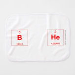 B He  Burp Cloth