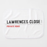 Lawrences CLose  Burp Cloth