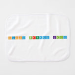 HAPPY BIRTHDAY LILLY  Burp Cloth