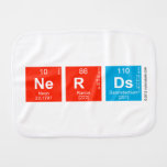 Nerds  Burp Cloth
