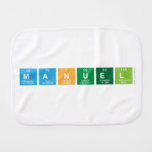 Manuel  Burp Cloth