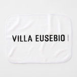 Villa EUSEBIO  Burp Cloth