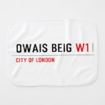 Owais beig  Burp Cloth