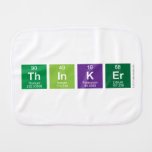 thinker  Burp Cloth