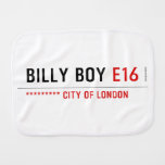 Billy boy  Burp Cloth