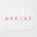 Materials  Burp Cloth