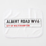 Albert Road  Burp Cloth