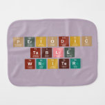 Periodic
 Table
 Writer  Burp Cloth