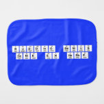 Budding Genius
 Genie en Herbe  Burp Cloth