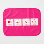 Dance  Burp Cloth