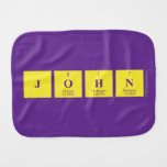 John  Burp Cloth