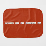 together we can achieve more   Burp Cloth
