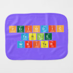 Periodic
 Table
 Writer  Burp Cloth