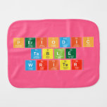 Periodic
 Table
 Writer  Burp Cloth