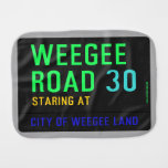 Weegee Road  Burp Cloth