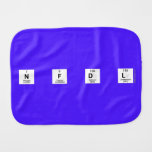 N F d L  Burp Cloth