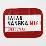 JALAN NANGKA  Burp Cloth