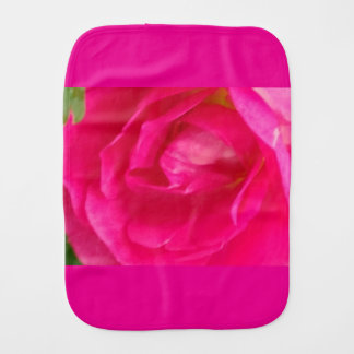 Burp Cloth Rose