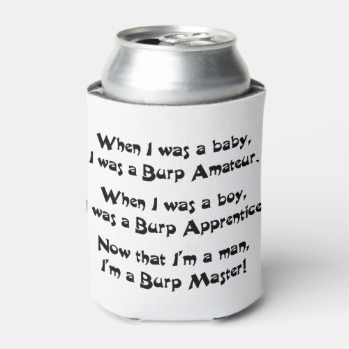 Burp Master Can Cooler