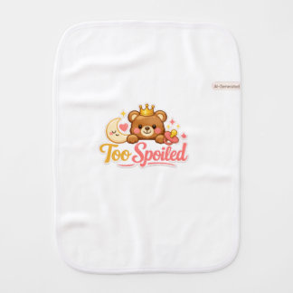 Burpee A towel to burp or wipe baby's mouth. Baby Burp Cloth