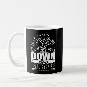 Burpees Fitness Gym Workout Inspiration Coffee Mug