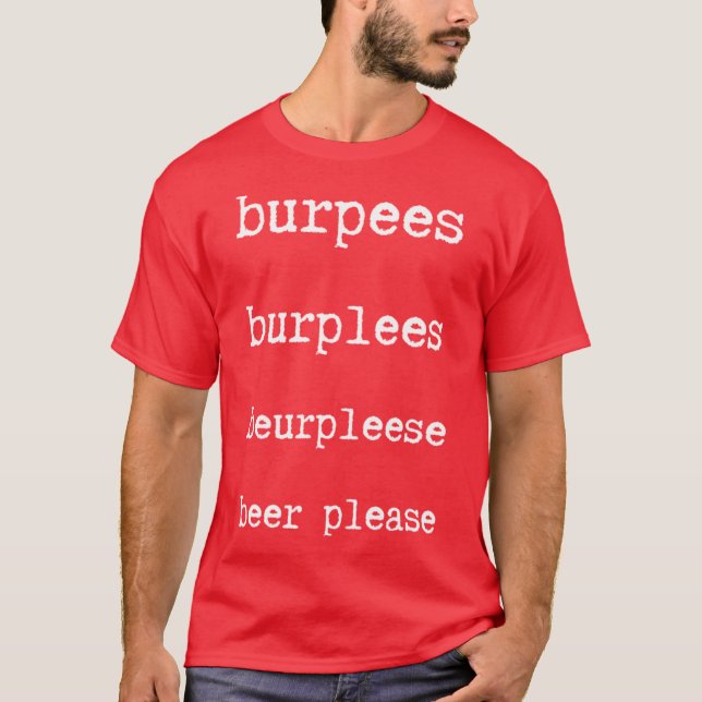 burpees friends T-Shirt (Front)