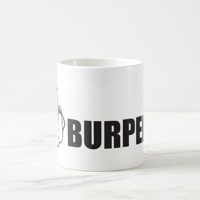 BURPEES - Funny Novelty Workout Coffee Mug (Center)