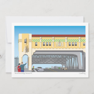 Burrard Bridge Holiday Card