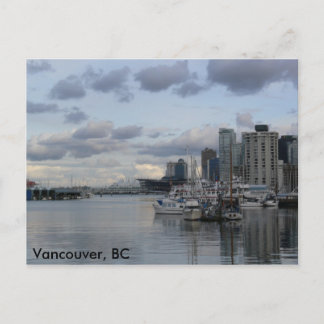 Burrard Inlet, Vancouver, BC Postcard