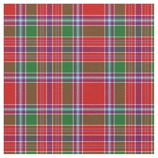 Burrell Tartan Print Fabric