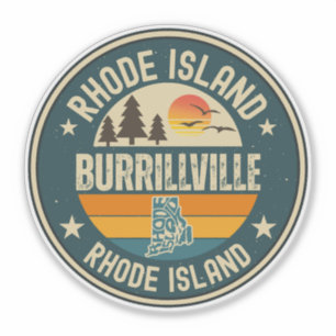 Burrillville, Rhode Island Sticker