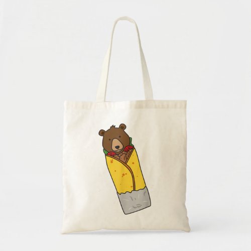 Burrito Bear Cute Taco Cinco De Mayo Taco Lover T  Tote Bag