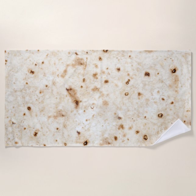 Burrito Blanket Flour Tortilla Taco Fast Food Wrap (Front)