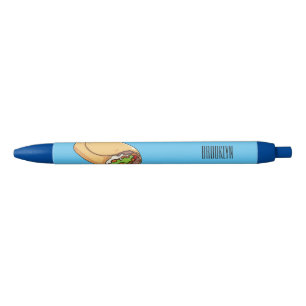 Burrito cartoon illustration pen