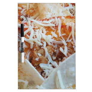 Burrito Cheese Funny Food Background Dry-Erase Board