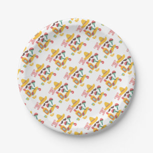 burrito cinco de mayo paper plates