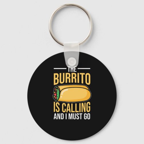 Burrito Mexican Food Mexico Keychain