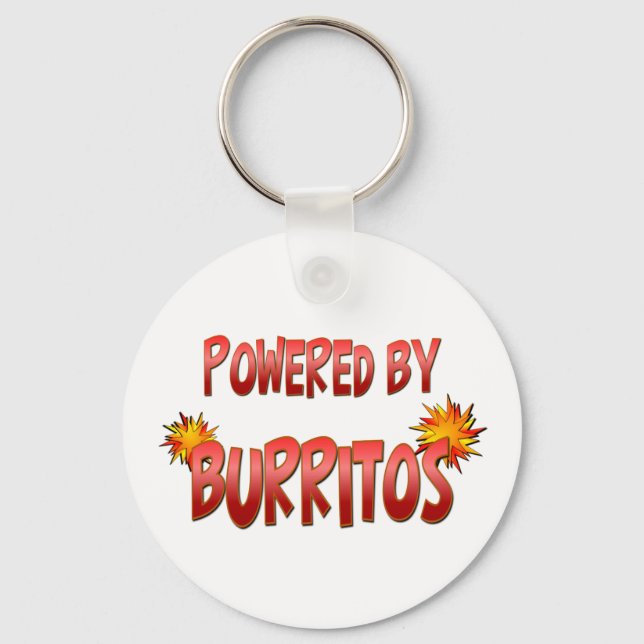 Burrito Power Keychain (Front)