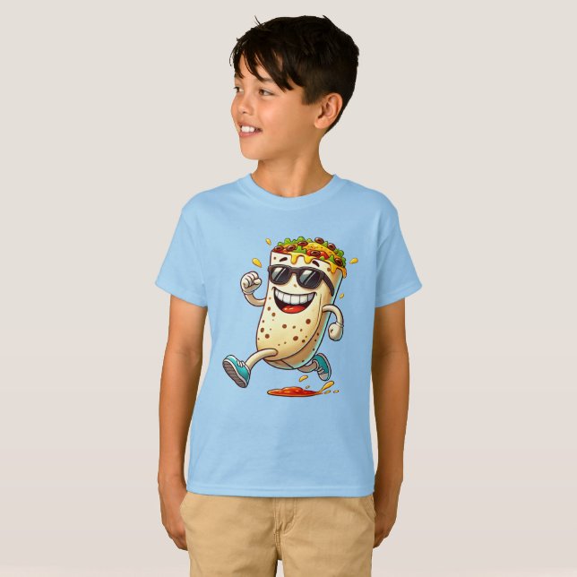 Burrito Run T-Shirt (Front Full)