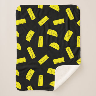 Burritos, Enchiladas and Fajitas Fun Sherpa Blanket