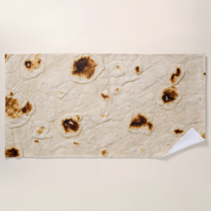 Burritos, Giant Tortilla Beach Towel