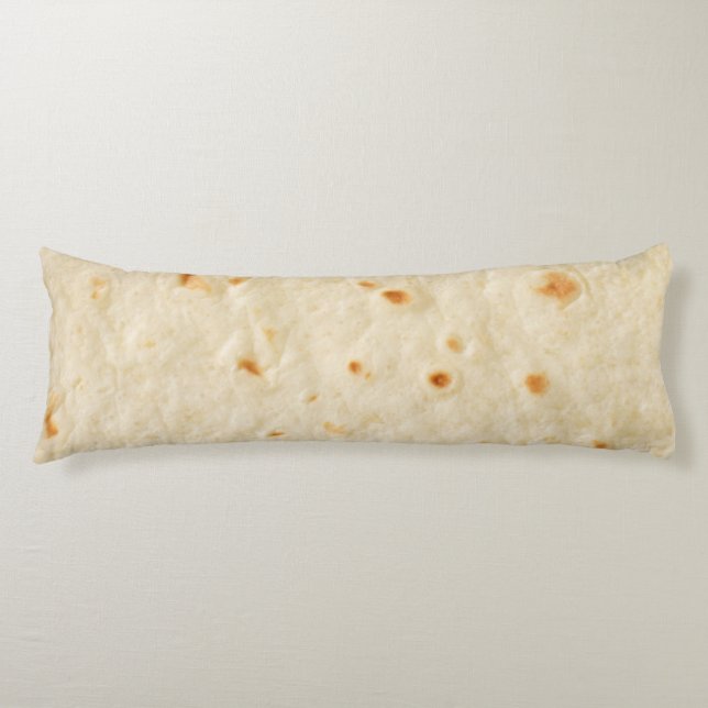 Burritos, Giant Tortilla Body Pillow (Front)