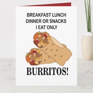 Burritos I Eat Only Burrito 