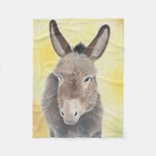 Burro fleece blanket (Front)