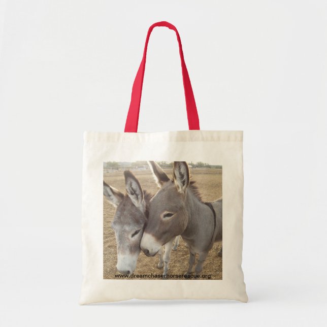 Burro Love Tote Bag (Front)