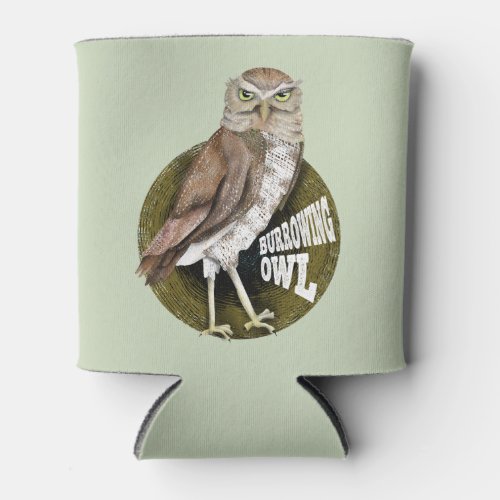 Burrowing owl can cooler