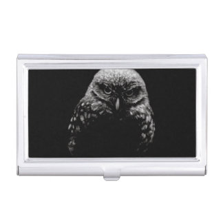 'Burrowing Owl' Case For Business Cards