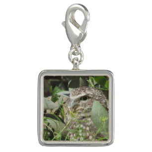 Burrowing Owl Charm