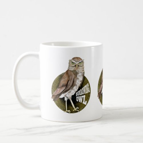 Burrowing owl coffee mug